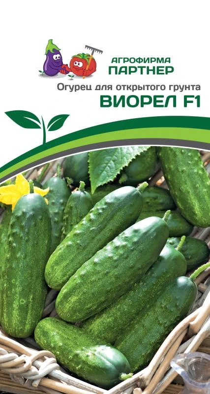 Огурец пчелоопыляемый Виорел F1 (0,5 гр.)